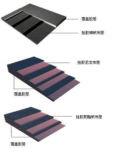Polyester conveyor belt