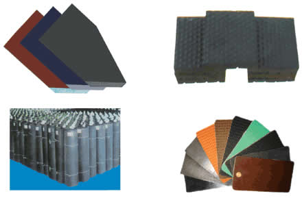 Rubber conveyor belt